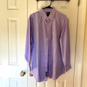 Jos. A. Bank. Mens Tailored Traveler Fit 100% cotton size 17-33